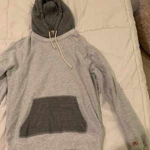 homage grey 2 tone hoodie